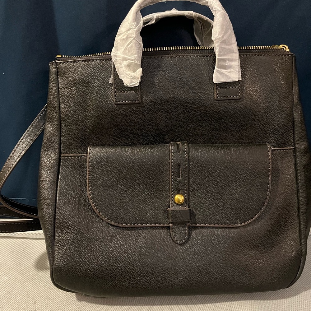 Black fossil back pack